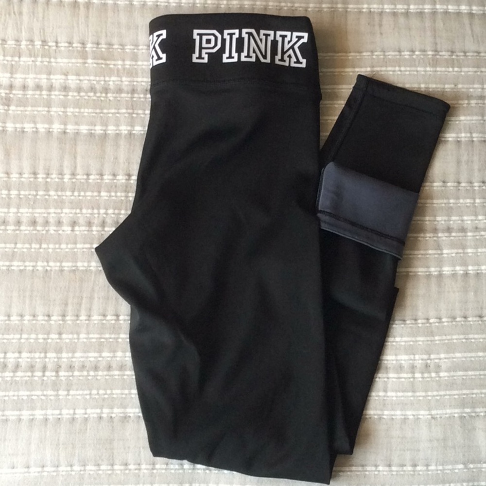 REVERSIBLE Black/Grey Athletic Leggings